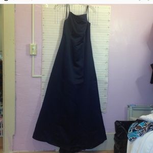 Michael Angelo women's Evening Gown sz 8 dark Blue